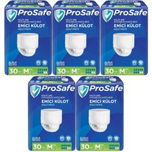 Prosafe 5 Paket 30'lu Orta-Medium Emici Külot Hasta Bezi