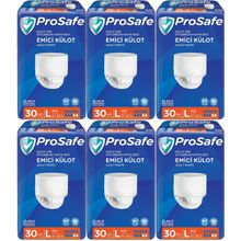 Prosafe 6 Paket 30'lü Büyük-Large Emici Külot Hasta Bezi