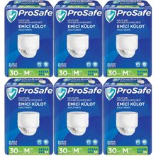 Prosafe 6 Paket 30'lu Orta-Medium Emici Külot Hasta Bezi