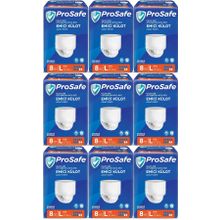 Prosafe 9 Paket 8'li Büyük-Large Emici Külot Hasta Bezi