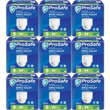 Prosafe 9 Paket 9'lu Orta-Medium Emici Külot Hasta Bezi