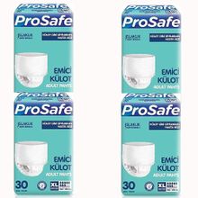Prosafe Emici Külot Ekstra Büyük Boy 30'lu 4 Paket Yetişkin Külotlu Hasta Bezi