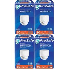 Prosafe Emici Külot Large 4x30'lu Hasta Bezi