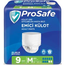 Prosafe İç Adet 9 Tekli Paket Orta-Medium Emici Külot Hasta Bezi