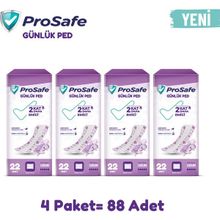 Prosafe Uzun 22x4 Paket 88 Adet Günlük Ped