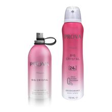 Prova Big Crystal EDP 120 ml Kadın Parfüm + 150 ml Deodorant