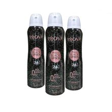 Prova Black Option 3x150 ml Kadın Sprey Deodorant