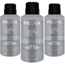 Prova Invisible 3x150 ml Erkek Deodorant