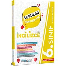 Pruva Akademi 6.Sınıf İngilizce Sorular Konuşuyor Soru Bankası