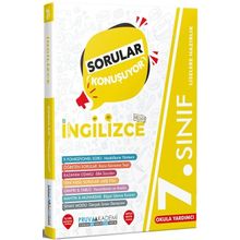 Pruva Akademi 7.Sınıf İngilizce Sorular Konuşuyor Soru Bankası