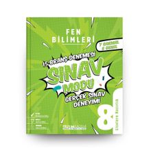 Pruva Akademi 8.Sınıf LGS Fen Bilimleri Sınav Modu 15 Deneme