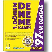 Pruva Akademi Yayınları - 8. Sınıf 1. Dönem Deneme Kampı
