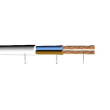 Prysmian 2x1.5 mm TTR Beyaz Pvc Enerji Kablosu
