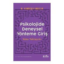 Psikolojide Deneysel Yönteme Giriş-Bilge Kültür Sanat