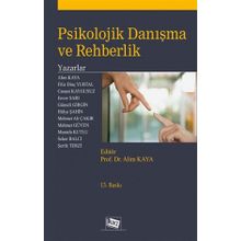 Psikolojik Danışma ve Rehberlik-Anı Yayıncılık