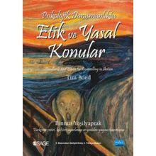Psikolojik Danışmanlıkta Etik ve Yasal Konular - Tim Bond