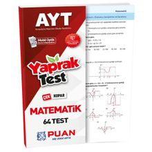 Puan Yayınları Ayt Matematik Çek Kopart Test
