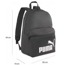 Puma 079943-01-1 B-7 44x30x14 cm Unisex Siyah Sırt ve Okul Çantası