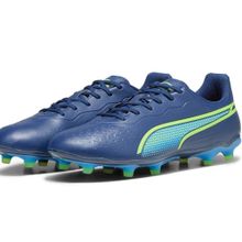 Puma 10757002 King Match FG/AG Mavi Yeşil Erkek Krampon