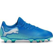 Puma 10794901 Mavi Future 7 Play FG/AG Jr Çim Zemin Çocuk Krampon