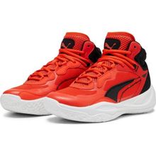 Puma 37833012 Playmaker Pro Mid Kırmızı Erkek Çocuk Basketbol Ayakkabısı