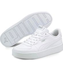Puma 380147-02 Skye Clean Beyaz Kadın Spor Ayakkabı