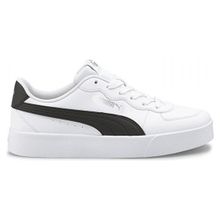 Puma 380147-04 White Black Skye Clean Kadın Spor Ayakkabı