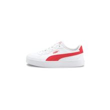Puma 38014703 Kadın Skye Clean Beyaz-Kırmızı Spor Ayakkabı