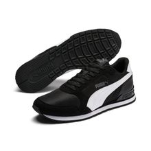 Puma 38464001 Erkek St Runner V3 Mesh Erkek Siyah Günlük Stil Ayakkabı