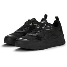 Puma 389289 Trinity Black Silver Unisex Spor Ayakkabı