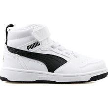 Puma 39383202 Rebound V6 Mid Ac+ Ps Beyaz Çocuk Günlük Ayakkabı