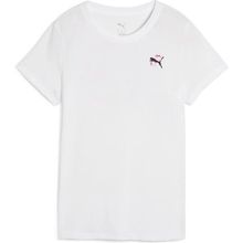 Puma 52655902 Beyaz Graphics Kadın Antrenman T-Shirt