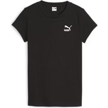 Puma 62426401 Classic Siyah Günlük Stil Kadın T-Shirt
