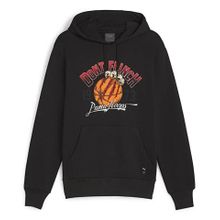 Puma 62481201 Siyah Graphic Booster Hoodie Günlük Erkek Sweatshirt