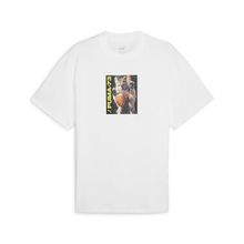 Puma 62715301 Banned From Tv Ss Tee Basketbol Beyaz Erkek T-shirt