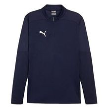Puma 65855106 Lacivert Teamfinal Training 1/4 Zip Erkek Futbol Antrenman Uzun Kollu Üst