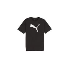 Puma 65870503 Siyah Teamrise Logo Jersey Cotton Günlük Erkek T-Shirt