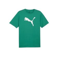 Puma 65870505 Yeşil Teamrise Logo Jersey Cotton Günlük Erkek T-Shirt