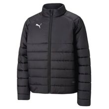 Puma 65879903 Teamliga Padded Jacket Zip Siyah Erkek Futbol Kamp Montu