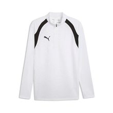 Puma 65967904 Teamfinal26 Training 1/4 Zip Beyaz Futbol Antrenman Uzun Kollu Erkek T-shirt