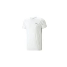 Puma 67331102 Yuvarlak Yaka Düz Beyaz Erkek T-Shirt