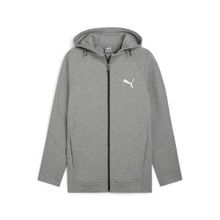 Puma 68170003 Evostripe Full-Zip Gri Günlük Stil Erkek Sweatshirt