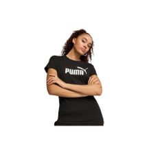 Puma 68237001 Essentials No:1 Siyah Günlük Stil Kadın T-shirt