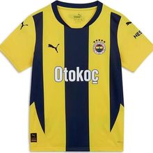 Puma 77536401 Fenerbahçe 2024/25 İç Saha Sarı Çocuk Futbol Forması