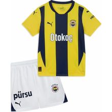 Puma 77536501 Fenerbahçe 2024/25 İç Saha Sarı Çocuk Futbol Forma Takımı