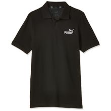 Puma Essentials Pique Siyah Erkek Polo T-Shirt