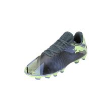 Puma Future 7 Play Fg/Ag Jr Gray Skies Elektro Purple Fizzy Apple White Unisex Futbol Ayakkabısı