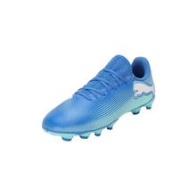 Puma Future 7 Play Fg/Ag Jr Hyperlink Blue Mint White Unisex Futbol Ayakkabısı