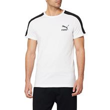 Puma Iconic T7 Beyaz Erkek Kısa Kollu T-Shirt