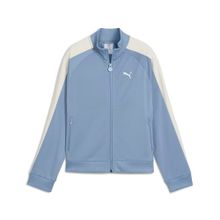 PUMA Kız çocuk T7 ALWAYS ON Track Jacket Ceket Cool Blue 7-8 YAŞ